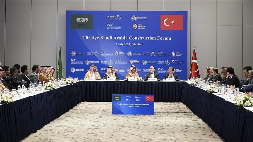 Türkiye-Suudi Arabistan İnşaat Forumu, İstanbul'da gerçekleştirildi