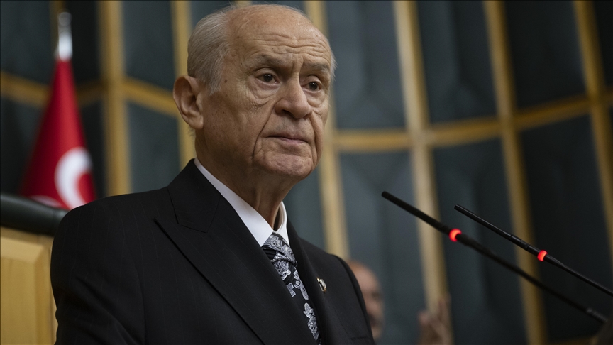 Bahçeli'den, UEFA'nın milli futbolcu Merih Demiral hakkındaki disiplin soruşturmasına tepki