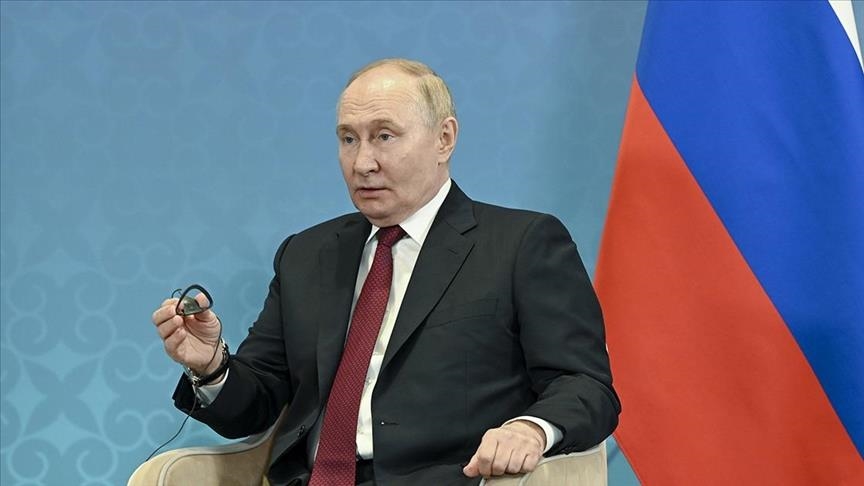 Putin praises 'steady development' of ties between Russia, Türkiye