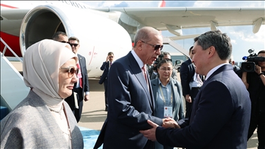 اردوغان وارد قزاقستان شد