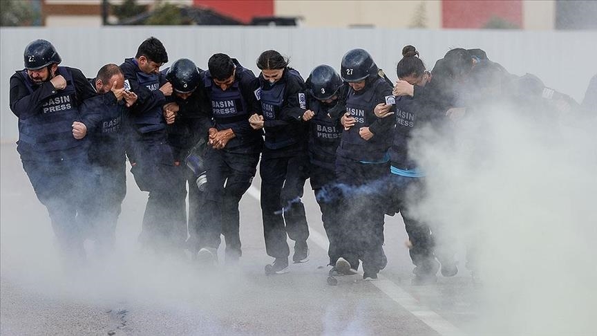 Anadolu’s war journalism training for foreign, local journalists underway Anadolu’s war journalism training for foreign, local journalists underway