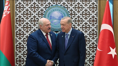 كازاخستان.. أردوغان يلتقي نظيره البيلاروسي في أستانا 