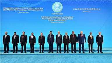 انطلاق قمة رؤساء منظمة شنغهاي للتعاون في كازاخستان