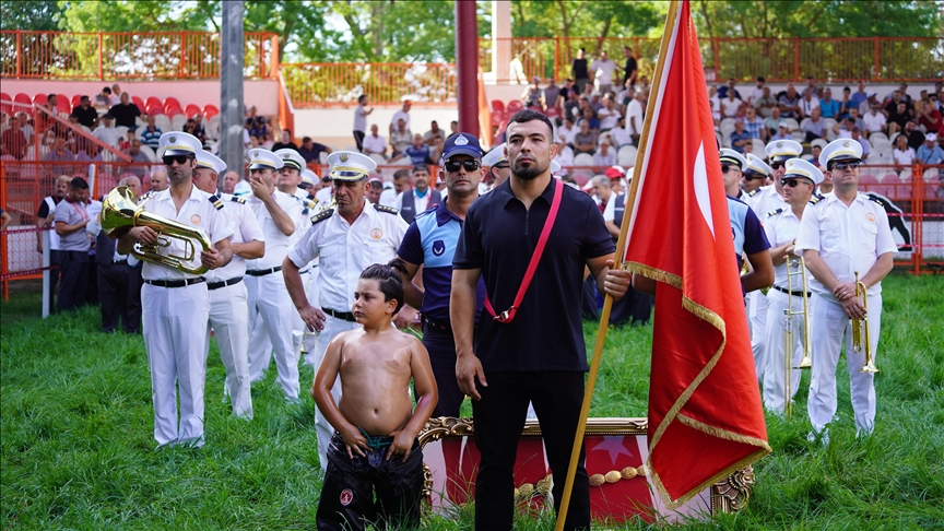 663. Tarihi Kırkpınar Yağlı Güreşleri'nin açılış töreni gerçekleştirildi