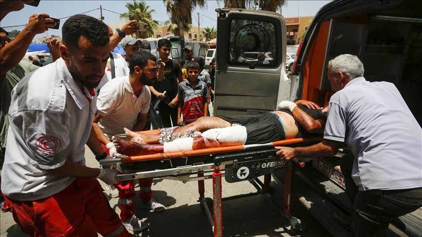 Casualties as Israel targets areas across Gaza Strip Casualties as Israel targets areas across Gaza Strip
