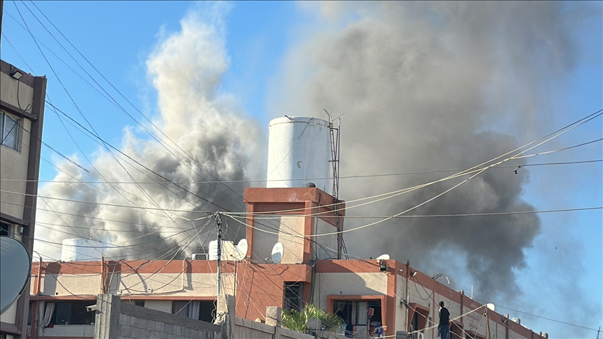 At least 10 killed as Israeli airstrike targets school sheltering displaced Palestinians in Gaza