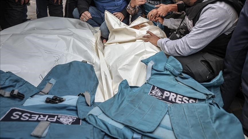 5 Palestinian journalists killed in Gaza in past few hours: Media office