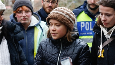 Environmental activists, including Greta Thunberg, detained during protest in Netherlands