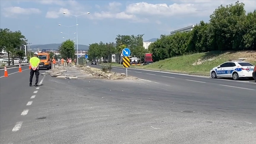 Bolu'da kazaların meydana geldiği kavşak trafiğe kapatıldı