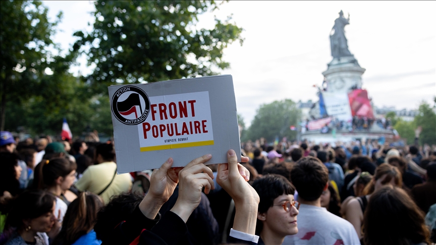 Alliance of left-wing parties gets majority of seats in French parliament