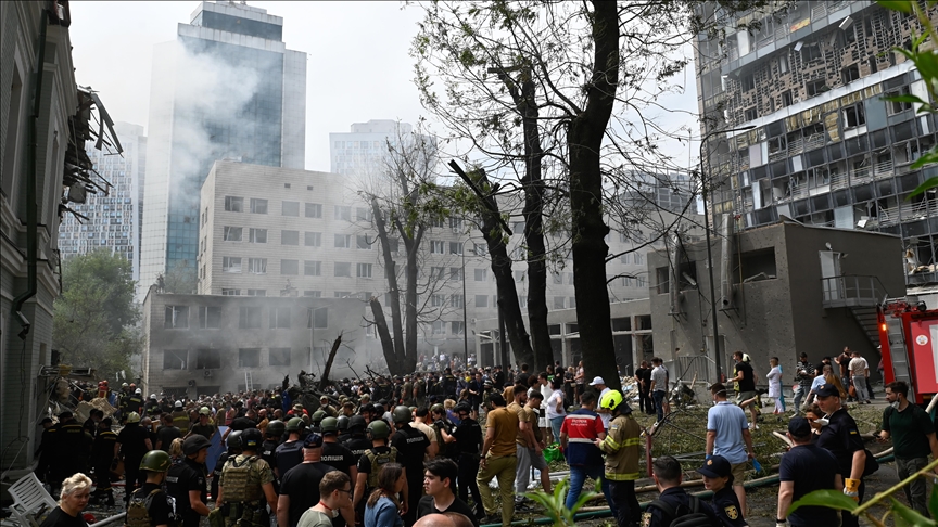 Russia rejects Ukraine's accusations of hitting children's hospital in Kyiv