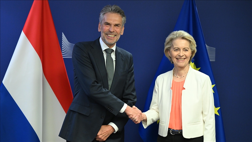 EU, Netherlands share 'important priorities,' says bloc's commission head after meeting with Dutch premier