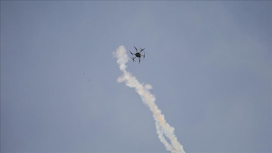 Israeli army says it intercepted drone over Lebanese airspace