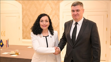 Kosovska predsednica Osmani u Washingtonu se sastala s hrvatskim kolegom Milanovićem