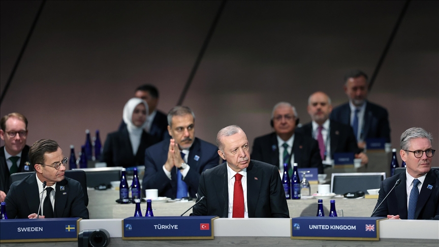 Turkish President Erdogan attends NATO summit in US