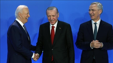 Президент Эрдоган принимает участие в заседании глав государств и правительств НАТО