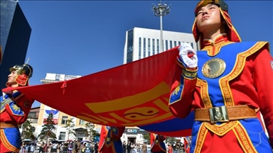 Монголия отмечает День государственного флага