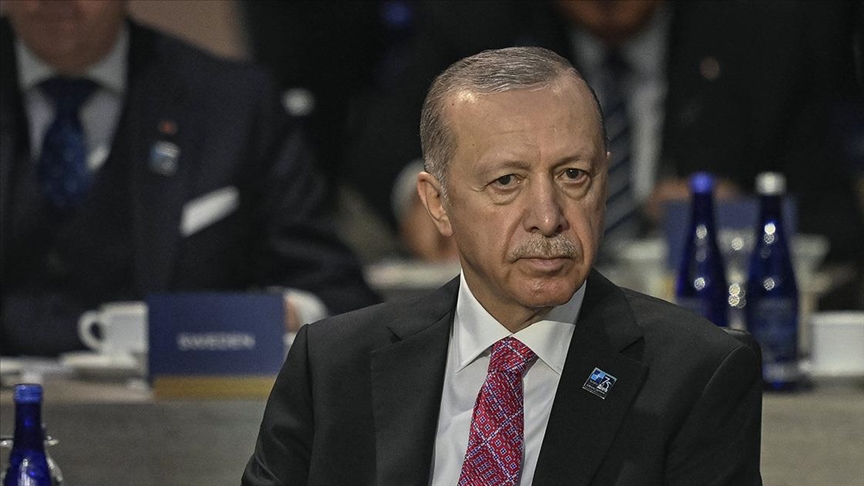Cumhurbaşkanı Erdoğan, NATO-Ukrayna Konseyi Oturumu'na katıldı