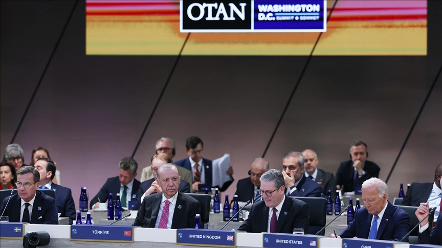 Cumhurbaşkanı Erdoğan, NATO Müttefik ve Ortak Devlet ve Hükümet Başkanları Toplantısı'na katıldı