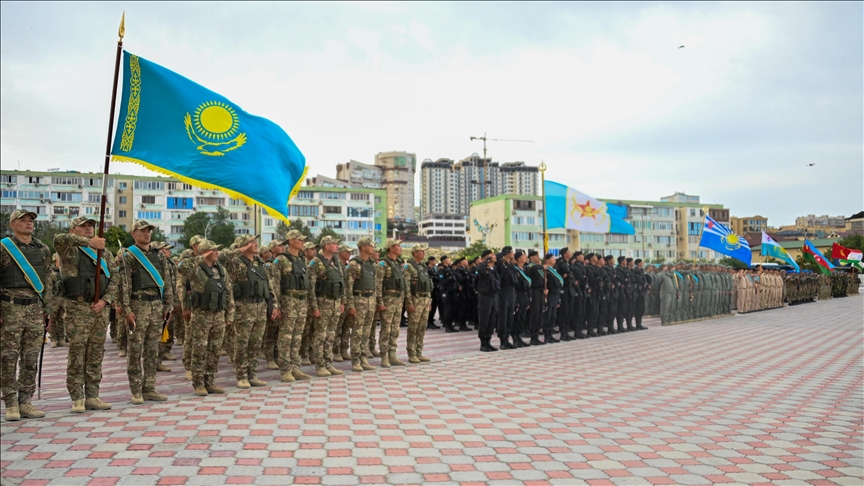 В Казахстане состоялось торжественное открытие международного учения Объединение - 2024