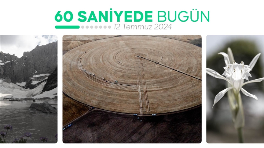 60 saniyede bugün (12 Temmuz 2024)