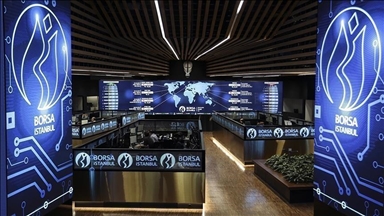 Turkish stock exchange hits record level at weekly close