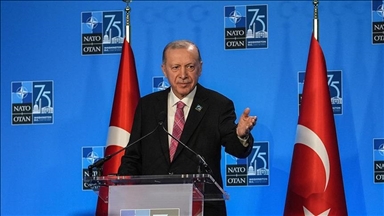 Le président turc Erdogan mène une intense activité diplomatique au sommet de l’Otan à Washington