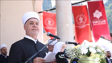 Kavazović u Čajniču: Nadam se da je otvorenje Sinan-begove džamije znak bosanskohercegovačke obnove