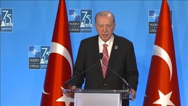 Serokomar Erdogan: "Tirkiye dê teşebûsên der barê hevkariya Îsraîlê ya bi NATOyê ra pesend neke" 