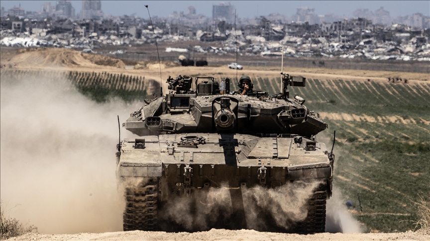 Al-Qassam Brigades say it destroyed 3 Israeli tanks in southern Gaza ambush