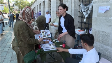 جامعيون في إسطنبول ينظمون فعالية لتعزيز التوعية حول فلسطين