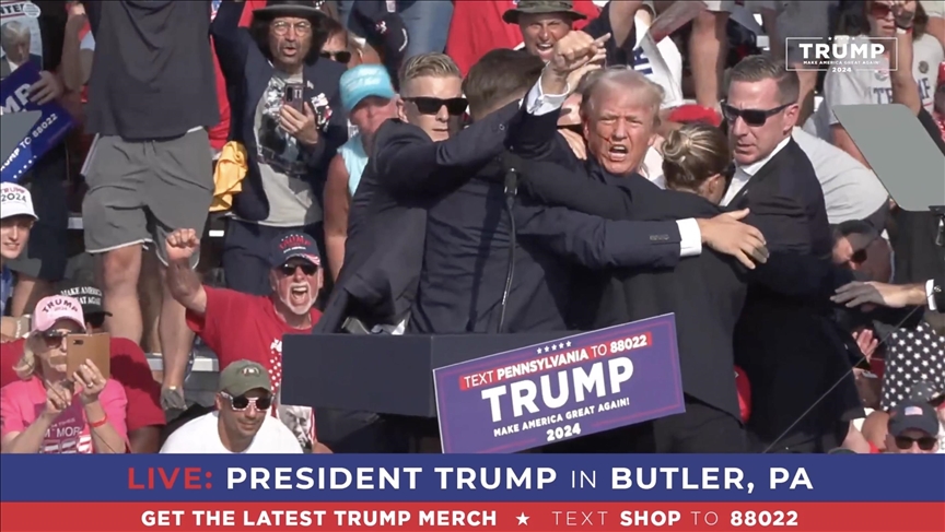 Trump says bullet hit his right ear in shooting at Pennsylvania rally
