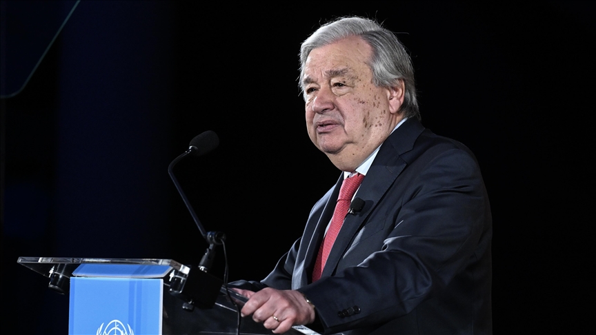 UN chief condemns Israeli airstrike on humanitarian zone for displaced Palestinians in Gaza