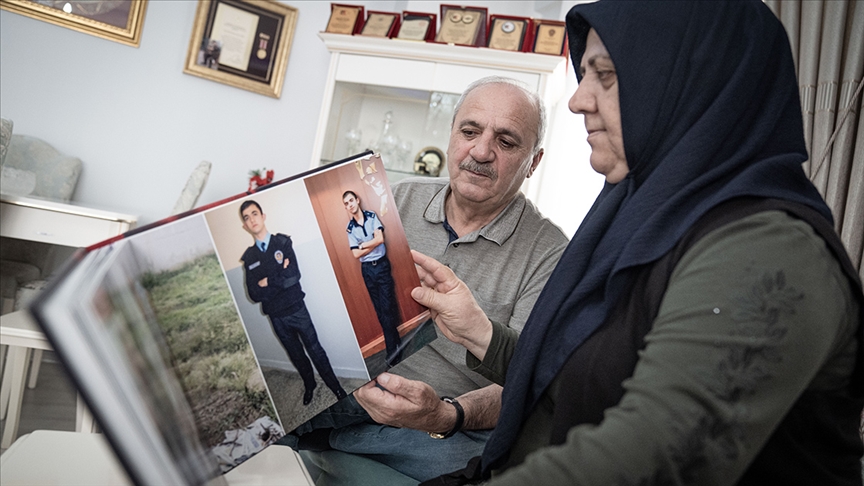 "Şehit oğlumuzun emaneti burada" diyerek memleketlerine dönmediler