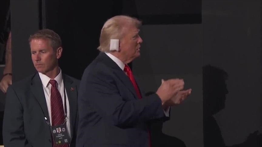 حضور ترامپ در کنگره ملی جمهوری‌خواهان در میلواکی