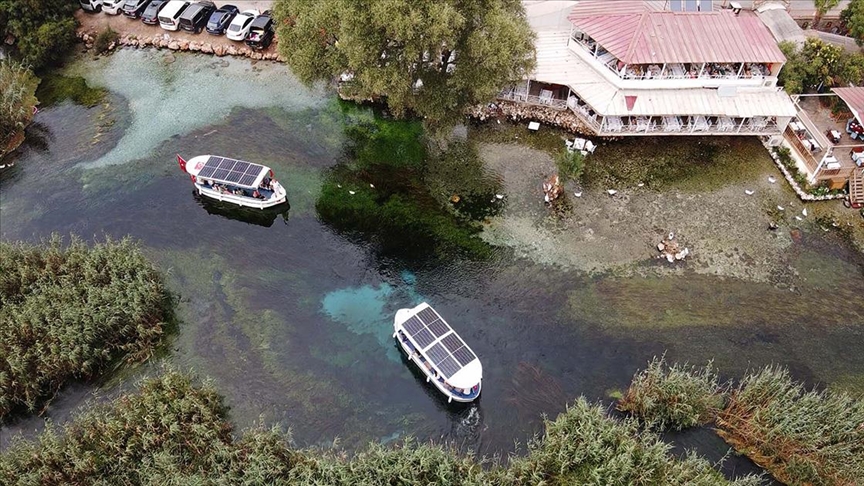 Sakin kent Akyaka'nın Kadın Azmağı "çevre dostu" teknelerle korunacak