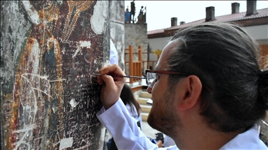 دیوارنگاره‌های صومعه تاریخی سوملا جان دوباره می‌گیرند