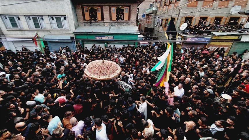 Muharram mourners arrested in Kashmir for pro-Palestine slogans: Lawmaker