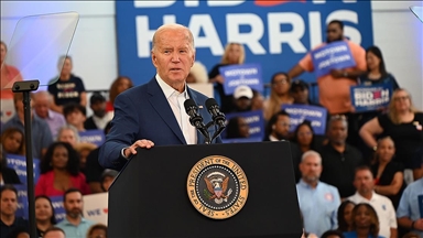 Biden says he will get back on election campaign trail next week