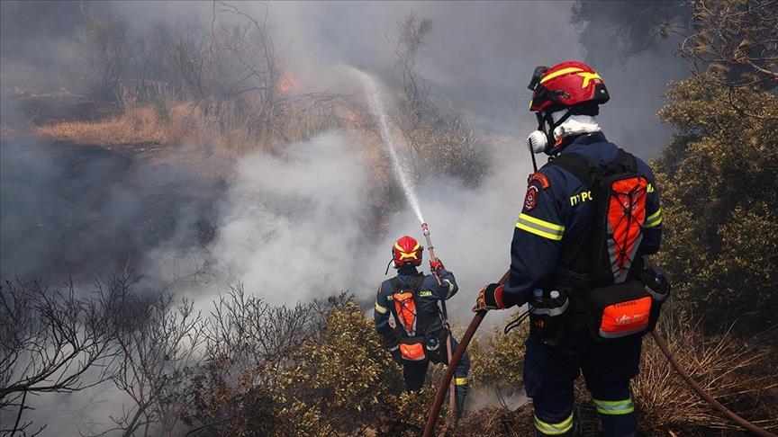 В Греции лесные пожары вспыхнули в 68 точках 