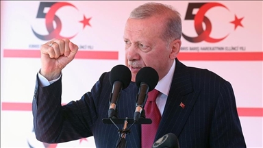 Президент Эрдоган: Турция готова вести переговоры и добиться постоянного мира на Кипре