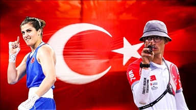 JO de Paris 2024: Busenaz Surmeneli et Mete Gazoz porte-drapeaux de la Türkiye 