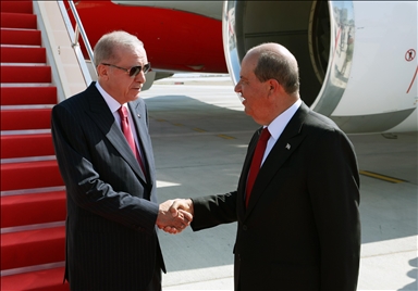 Erdogan stigao u Tursku Republiku Sjeverni Kipar povodom 50. godišnjice Kiparske mirovne operacije