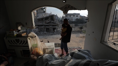 Gazze'deki hükümet: İsrail, bir haftada Nusayrat Mülteci Kampına 63 saldırı düzenledi 