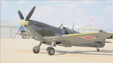 İngiltere'den gelen savaş uçağı Eskişehir'deki müzenin envanterine dahil oldu