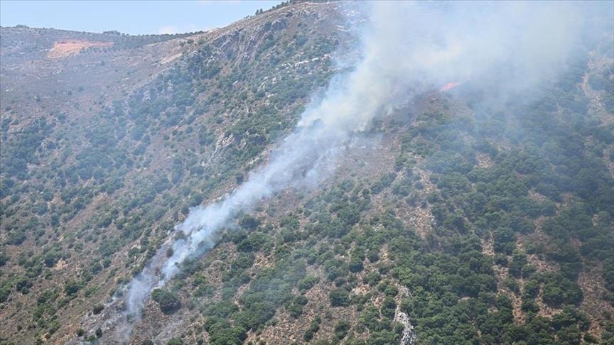 Fires break out in Israeli town of Metula after anti-tank missile strikes from Lebanon