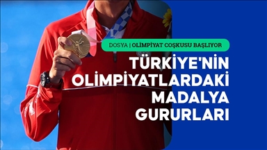 Türkiye Yaz Olimpiyat Oyunları tarihinde toplamda 104 madalya kazandı