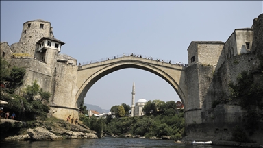 Bosnia marks 20th anniversary of Ottoman-era Mostar Bridge's rebuilding