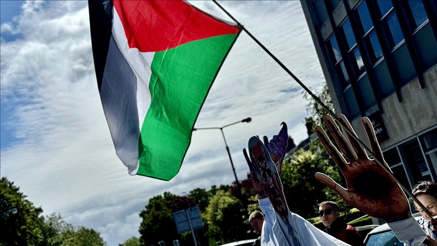 Protesters demand Gaza cease-fire, arms embargo against Israel in US Capitol sit-in