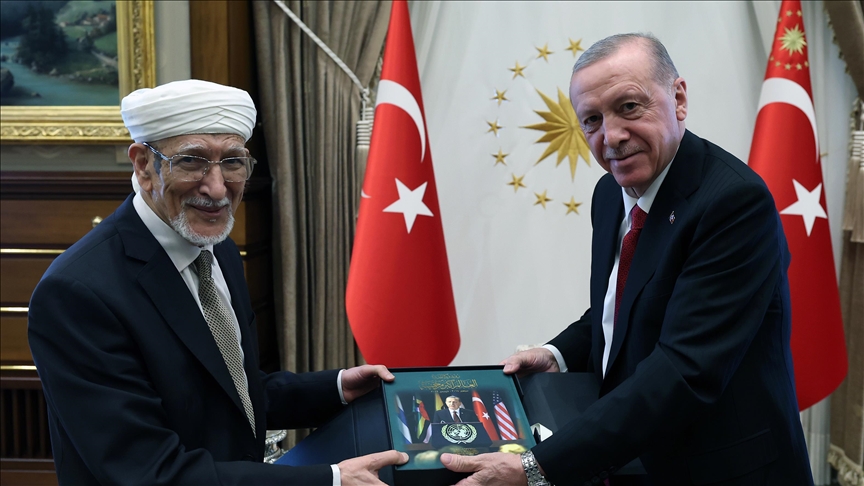 الرئيس أردوغان يلتقي المفكر المغربي طه عبد الرحمن
